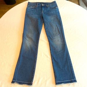 Lucky Brand Lowrise Lolita Frayed Bootcuts